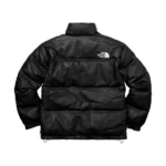 The-North Face - Leather Black Jacket - Imagen 2