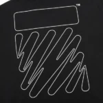 Off-White Hoodie Wave Outline - Imagen 5