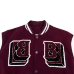 Burberry Vaersity Jacket Garnet - Imagen 3