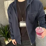 Prada Silk Hoodie - Imagen 6