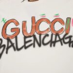 Gucci x Balenciaga Sweatshirt Graffiti - Imagen 13