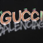 Gucci x Balenciaga Sweatshirt Graffiti - Imagen 7