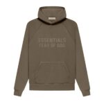 Fear of God Essentials Hoodie Brown