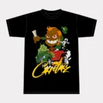 Camiseta Corteiz Duende 420 Negro