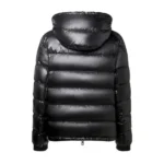 Moncler- Black Nylon Down Jacket - Imagen 2