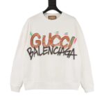 Gucci x Balenciaga Sweatshirt Graffiti - Imagen 3