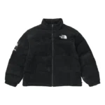 the-North Face suede-Black Jacket