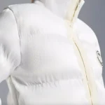 Moncler- x Palm Angels White Maya Jacket - Imagen 2