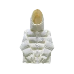 TS Cream Irongate Hooded Puffer Jacket