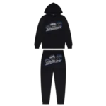TS London Shooters Hooded Tracksuit - Ice Outline