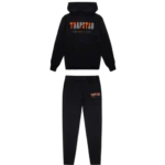 TS Chenille Decoded Hooded Tracksuit - Orange - Imagen 3