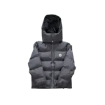 TS Stone Grey Irongate Hooded Puffer Jacket
