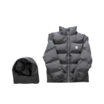 TS Stone Grey Irongate Hooded Puffer Jacket - Imagen 2