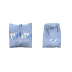 TS Chenille Decoded Hooded Tracksuit - Citadel/White - Imagen 2