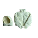 TS Womens Cream Irongate Hooded Puffer Jacket - Imagen 3