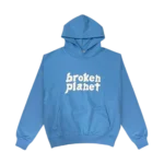 Broken Planet Hoodie - Baby Blue