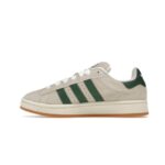 Adidas Campus 00s- Crystal White Dark Green