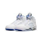 Air Jordan 5- White Stealth - Imagen 2