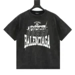 Balenciaga x Gucci T-Shirt Black Worn