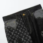 Louis Vuitton Jeans Black Patches - Imagen 3