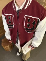 Burberry Vaersity Jacket Garnet - Imagen 6