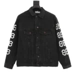 Balenciaga Black Denim Jacket