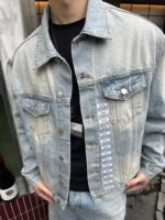 Balenciaga Denim Jakche - Imagen 4