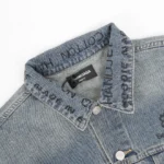 Balenciaga Denim Jacket Print - Imagen 3