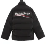Balenciaga Down Jacket C-Shape Logo