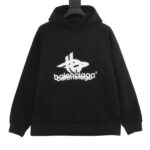 Balenciaga Movement Logo Hoodie