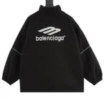 Balenciaga Ovarsize Jacket Black - Imagen 2