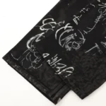 Balenciaga Painted Broken Black Jeans - Imagen 4