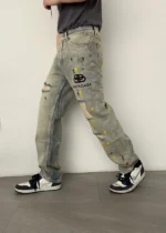 Balenciaga Painted Broken Jeans - Imagen 3