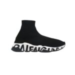 Balenciaga Speed Trainer- Graffiti Black White