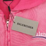 Balenciaga Zipper Pink Jersey - Imagen 3