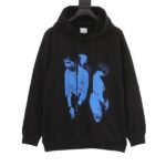 Burberry Blue Print Hoodie