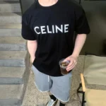 Celine – Basic Logo T-Shirt - Imagen 9