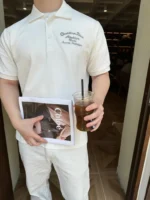 Christian Dior Polo Shirt Atelier White - Imagen 3