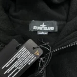 Stone Island Hoodie Full Black - Imagen 4