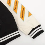 Off White Varsity Jacket Orange - Imagen 4