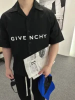 Givenchy Oversize Shirt Black - Imagen 4