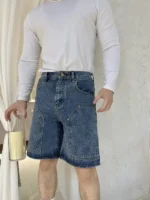 Louis Vuitton Denim Shorts - Imagen 10
