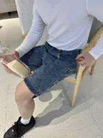 Louis Vuitton Denim Shorts - Imagen 9