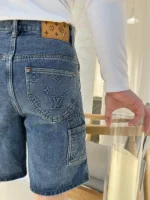 Louis Vuitton Denim Shorts - Imagen 11