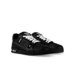 Louis Vuitton Trainer - Black Embossed Monogram - Imagen 2