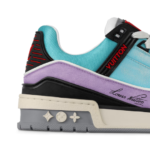 Louis Vuitton Trainer- Blue Purple - Imagen 4