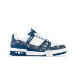 Louis Vuitton Trainer - Monogram Denim White Blue