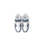 Louis Vuitton Trainer - Monogram Denim White Blue - Imagen 4