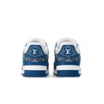 Louis Vuitton Trainer - Monogram Denim White Blue - Imagen 3