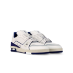 Louis Vuitton Trainer- Signature White Marine - Imagen 2